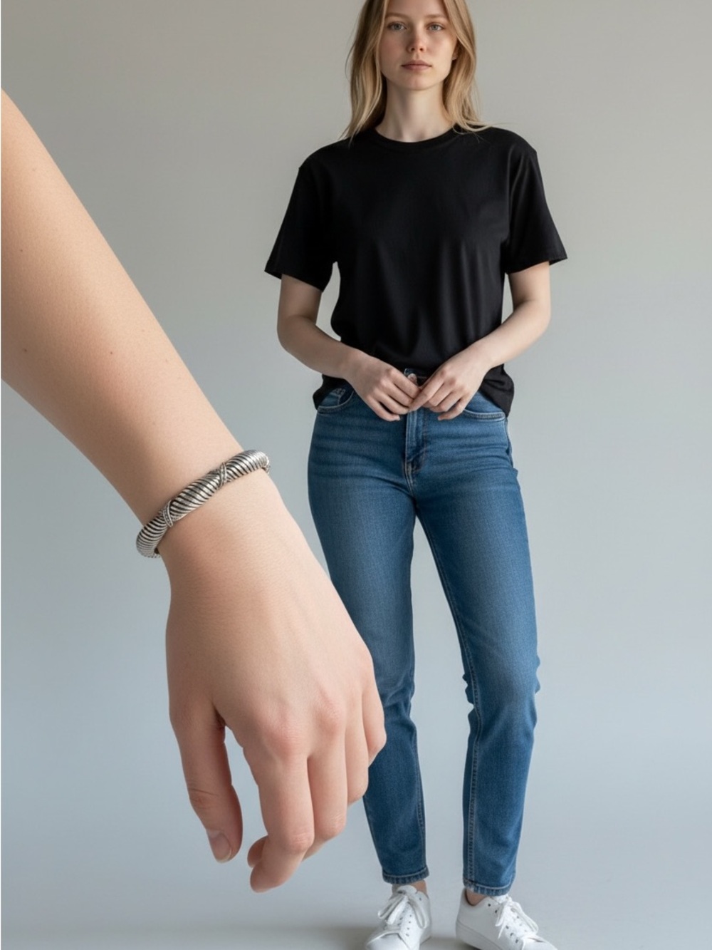 10/11 silver bracelet